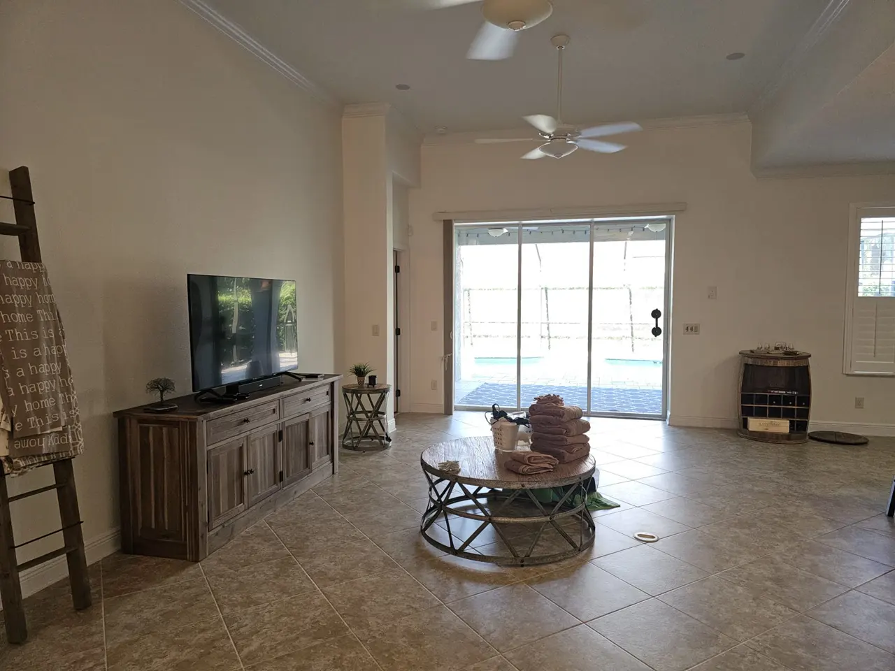 Bright living room refresh with finished floors